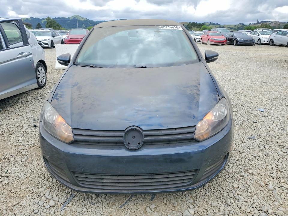 2010 Volkswagen Golf VIN WVWBB7AJ9AW263900 COPART salvage auction — MINOR DENT/SCRATCHES, Ca - Dis/Dlr/Exp App For Dup Clean, sold $600 on 2026-07-02 (photo 5)