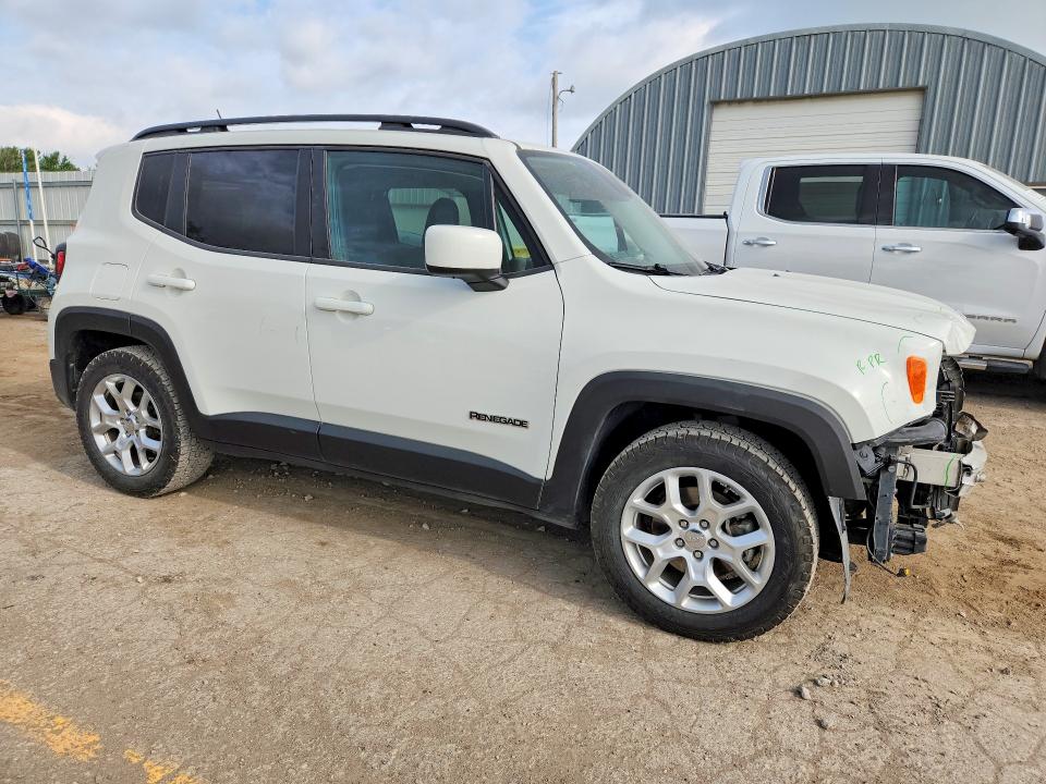 2017 Jeep Renegade VIN ZACCJABB3HPF37952 COPART salvage auction — FRONT END, Ks - Cert Of Title-Salvage, sold $1,000 on 2026-07-08 (photo 4)