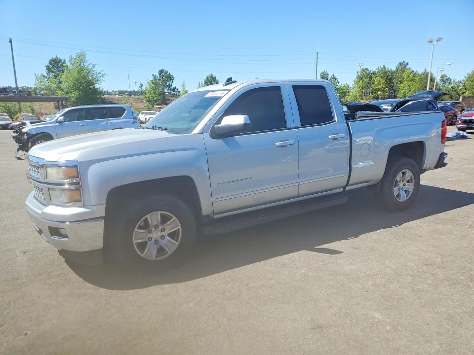 2015 Chevrolet Silverado VIN 1GCRCREC4FZ154415 COPART salvage auction — SIDE, SC - CERT OF TITLE-SALVAGE, sold $4,400 on 2026-07-03 (photo 1)