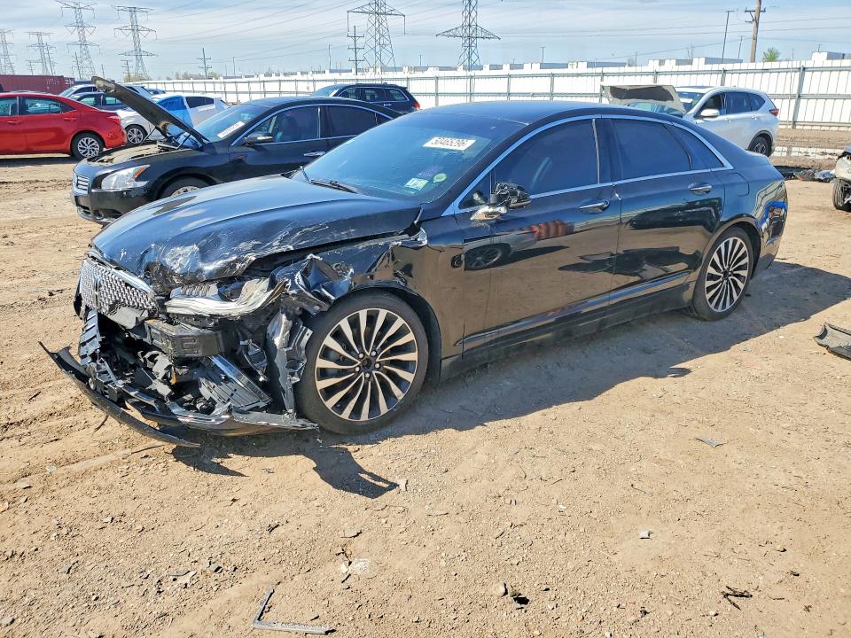 2018 Lincoln Mkz VIN 3LN6L5KU1JR607813 COPART salvage auction — FRONT END, IL, sold $725 on 2026-07-09 (photo 1)