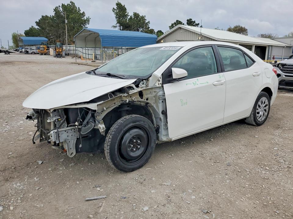 2018 Toyota Corolla VIN 5YFBURHE5JP742032 COPART salvage auction — FRONT END, Ar - Cert Of Title-Salvage, sold $3,100 on 2026-07-08 (photo 1)