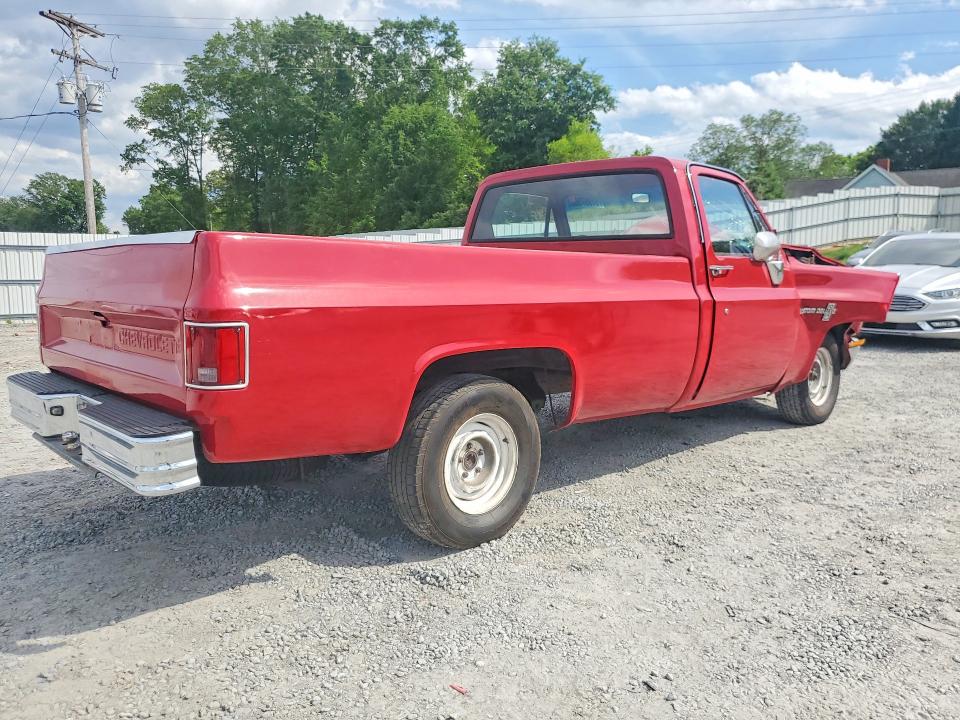 1987 Chevrolet R10 VIN 1GCDR14H5HF383648 COPART salvage auction — FRONT END, Nc - Salvage Certificate Of Title, sold $1,200 on 2026-07-29 (photo 3)