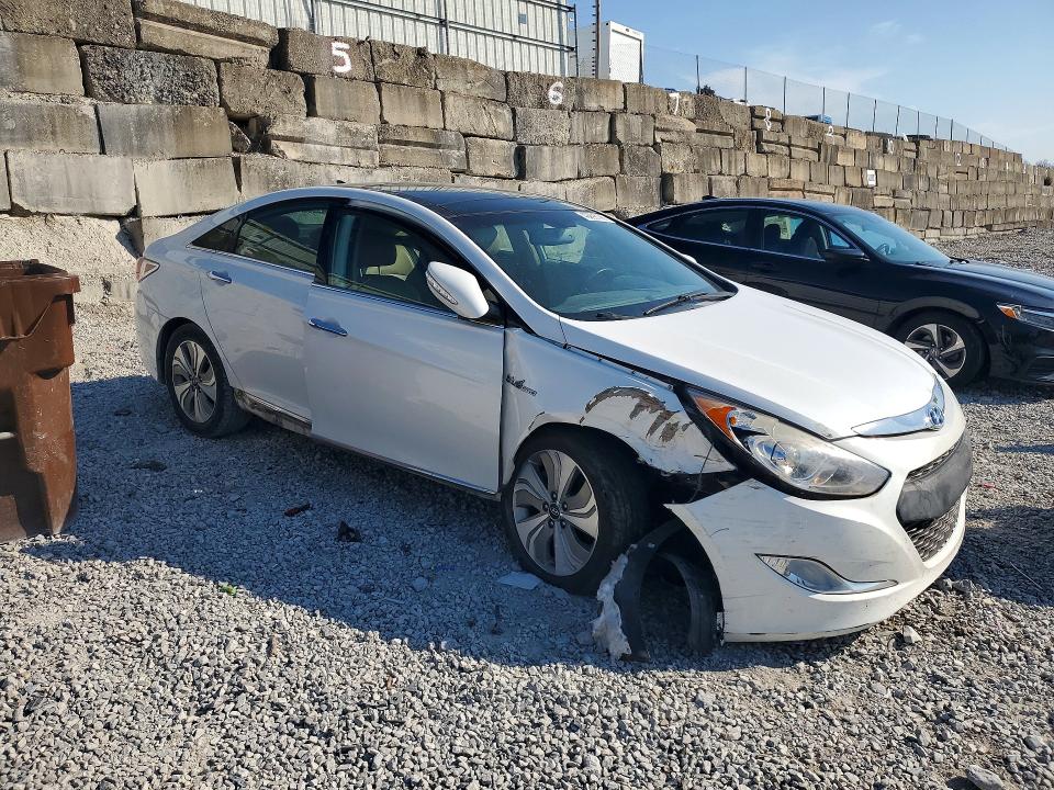 2014 Hyundai Sonata VIN KMHEC4A48EA103055 COPART salvage auction — FRONT END, Ky - Bill Of Sale/Part Only/No Titl, sold $325 on 2026-07-10 (photo 4)