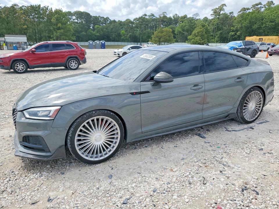 2019 Audi S5 VIN WAUB4CF59KA081155 COPART salvage auction — FRONT END, Tx - Certificate Of Title, sold $9,400 on 2026-07-07 (photo 1)