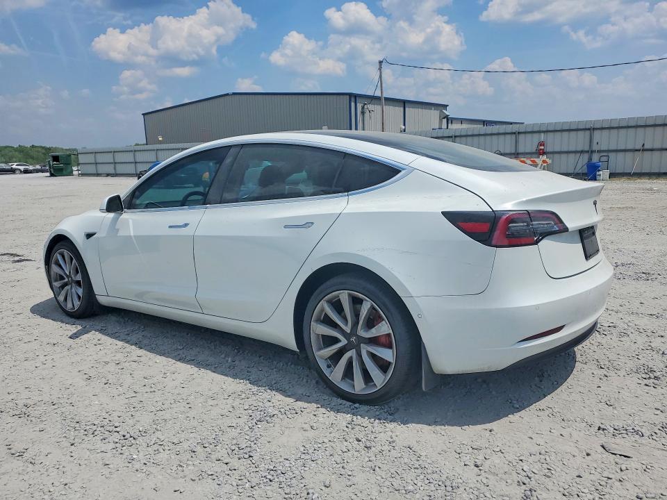 2020 Tesla Model 3 VIN 5YJ3E1EB6LF651220 COPART salvage auction — FRONT END, NC - SALVAGE CERTIFICATE OF TITLE, sold $1,900 on 2026-07-29 (photo 2)