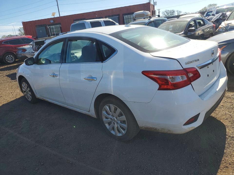 2017 Nissan Sentra VIN 3N1AB7AP8HL649324 COPART salvage auction — WATER/FLOOD, Hi - Certificate Of Salvage, sold $750 on 2026-07-06 (photo 2)