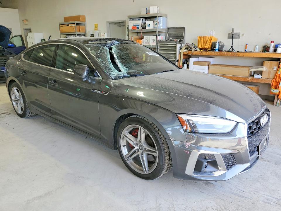 2021 Audi A5 VIN WAUDACF52MA002655 COPART salvage auction — ROOF, MD - CERT OF SALVAGE > 75% DAMAGE, sold $5,700 on 2026-07-24 (photo 4)