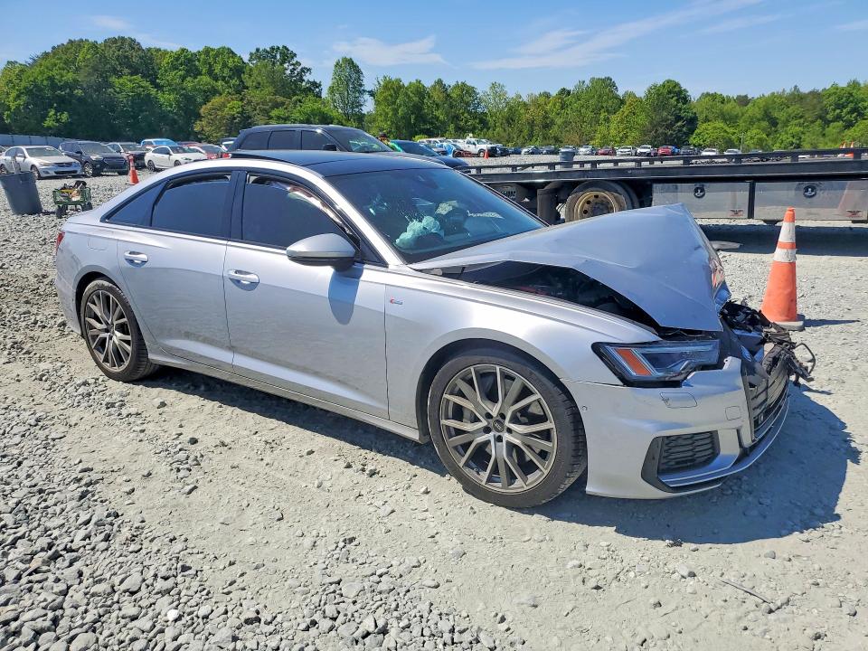 2022 Audi A6 VIN WAUL2BF20NN063506 COPART salvage auction — FRONT END, Nc - Salvage Certificate Of Title, sold $5,300 on 2026-07-22 (photo 4)