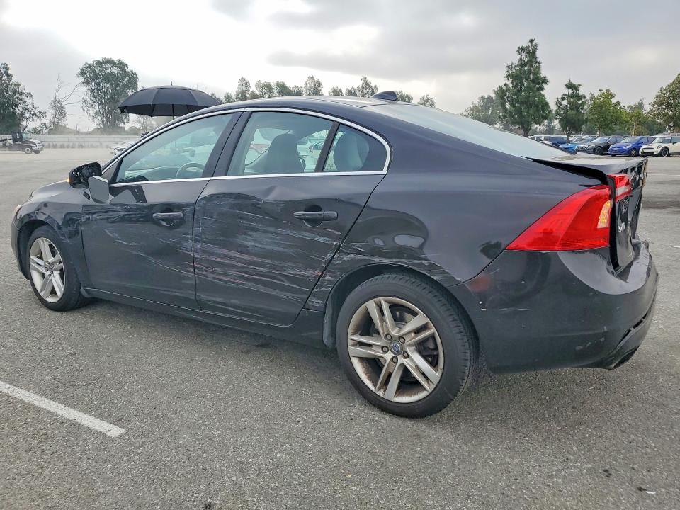 2015 Volvo S60 VIN YV140MFD9F1318795 COPART salvage auction — REAR END, Ca - Salvage Certificate, sold $675 on 2026-08-04 (photo 2)