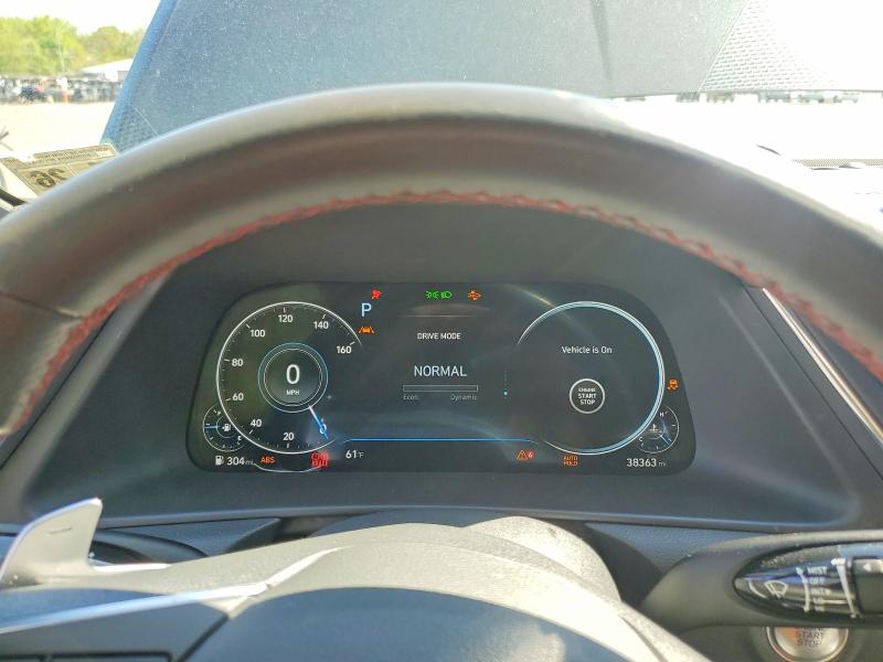 2021 Hyundai Sonata VIN 5NPEJ4J2XMH090549 COPART salvage auction — SIDE, Nj - Cert Of Title-Salvage, sold $5,600 on 2026-07-28 (photo 9)