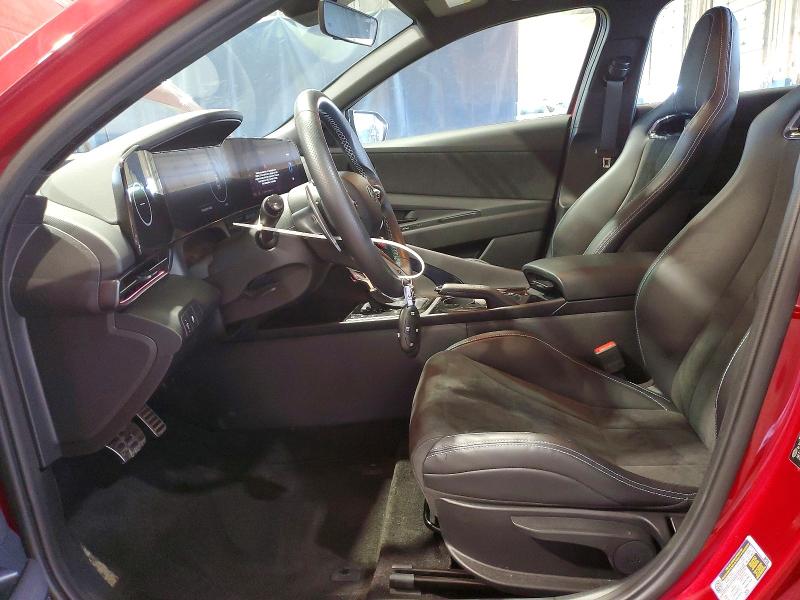 2025 Hyundai Elantra VIN KMHLW4DK5SU026115 COPART salvage auction — REAR END, Mi - Scrap Certificate Of Title, sold $6,900 on 2026-07-21 (photo 7)