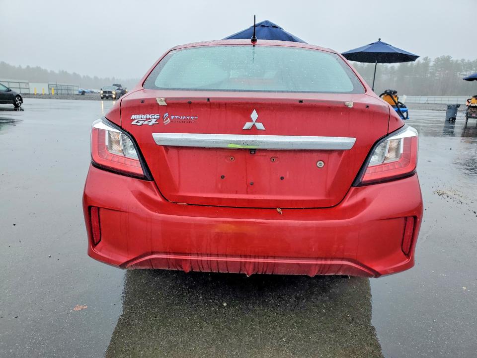 2021 Mitsubishi Mirage VIN ML32FUFJ3MHF01010 COPART salvage auction — FRONT END, ID - SALVAGE CERTIFICATE OF TITLE, sold $2,050 on 2026-07-24 (photo 6)