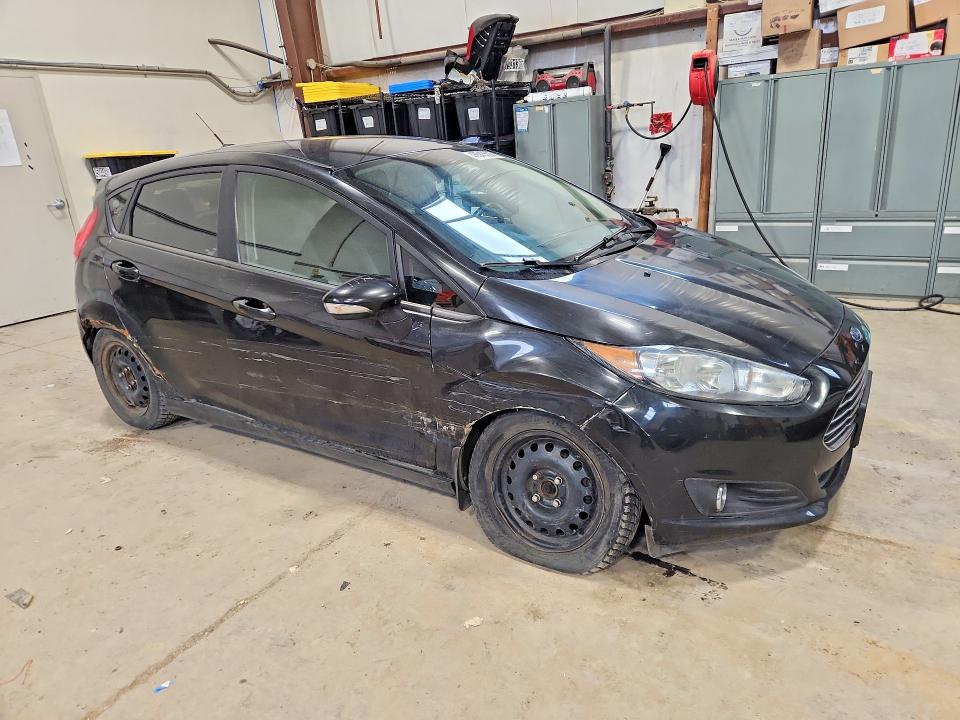 2015 Ford Fiesta VIN 3FADP4EJ5FM127991 COPART salvage auction — SIDE, Salvage Title, sold $350 on 2026-07-09 (photo 4)