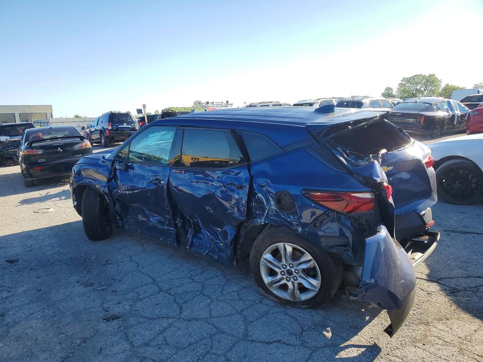 2022 Chevrolet Blazer VIN 3GNKBCR45NS127098 COPART salvage auction — SIDE, In - Bill Of Sale - Parts Only, sold $1,250 on 2026-07-02 (photo 2)