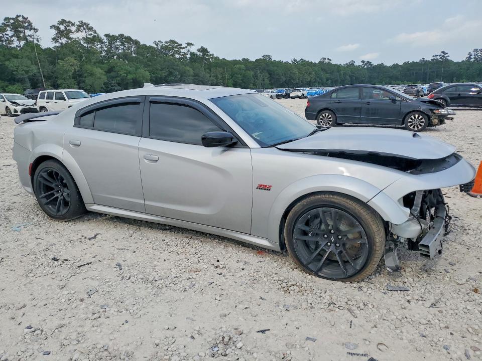 2023 Dodge Charger VIN 2C3CDXGJ3PH531678 COPART salvage auction — FRONT END, TX - CERTIFICATE OF TITLE, sold $9,000 on 2026-07-28 (photo 4)
