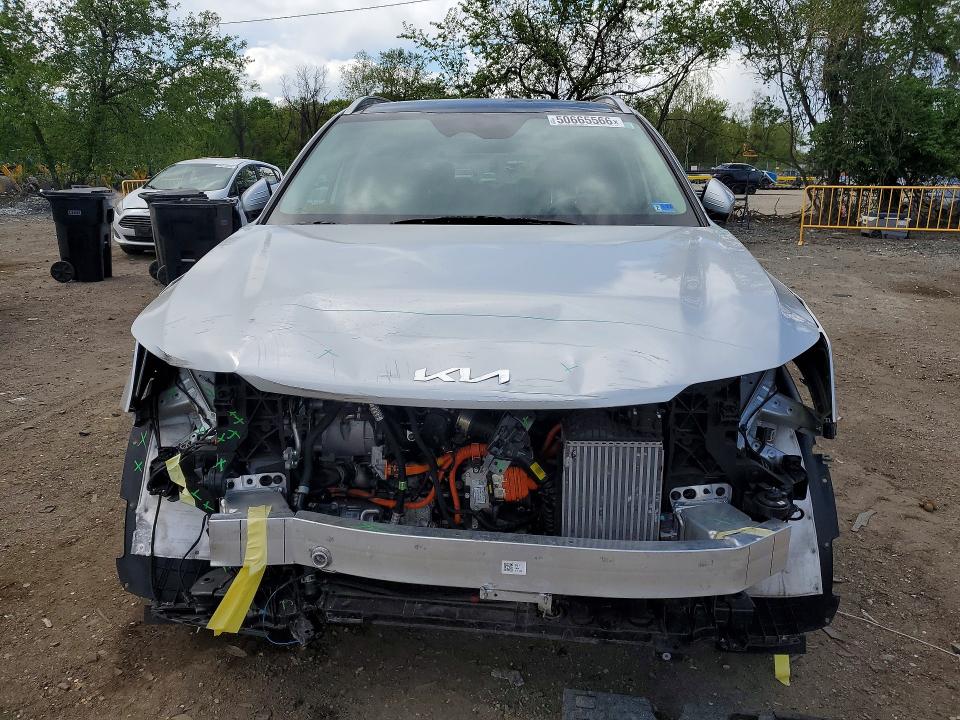 2025 Kia Sorento VIN KNDRHDJG6S5343212 COPART salvage auction — FRONT END, Md - Cert Of Salvage > 75% Damage, sold $12,200 on 2026-07-02 (photo 5)