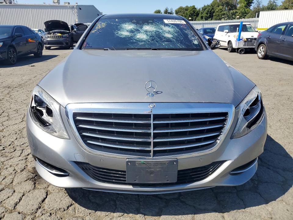 2015 Mercedes-benz S-klasse VIN WDDUG8CB3FA086664 COPART salvage auction — VANDALISM, Ca - Dis/Dlr/Exp Only Clean Title, sold $5,800 on 2026-07-27 (photo 5)