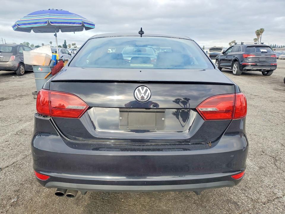 2013 Volkswagen Jetta VIN 3VW4A7AJ8DM424024 COPART salvage auction — REAR END, Ca - Salvage Certificate, sold $1,250 on 2026-08-04 (photo 6)