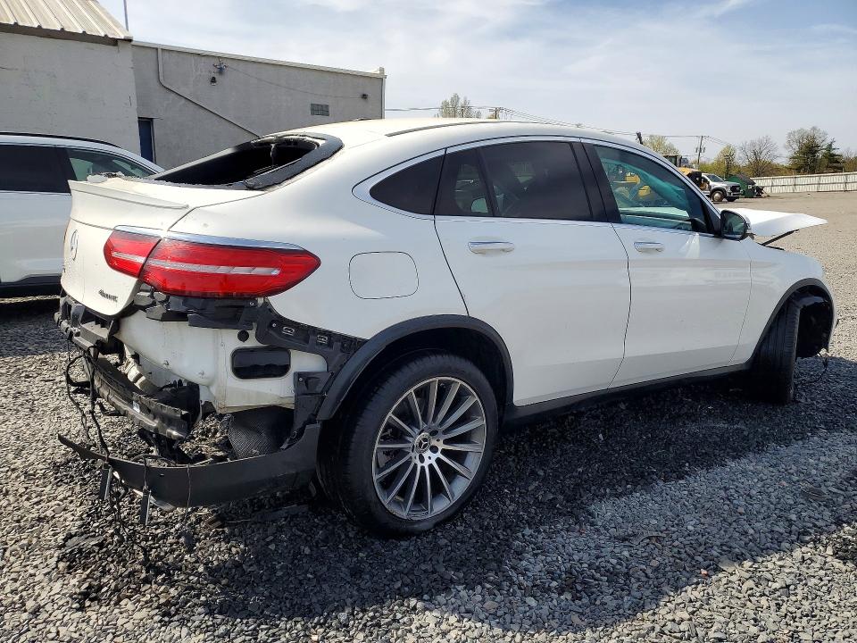 2019 Mercedes-benz Glc class VIN WDC0J4KB6KF617254 COPART salvage auction — FRONT END, Pa - Certificate Of Salvage, sold $8,100 on 2026-07-02 (photo 3)