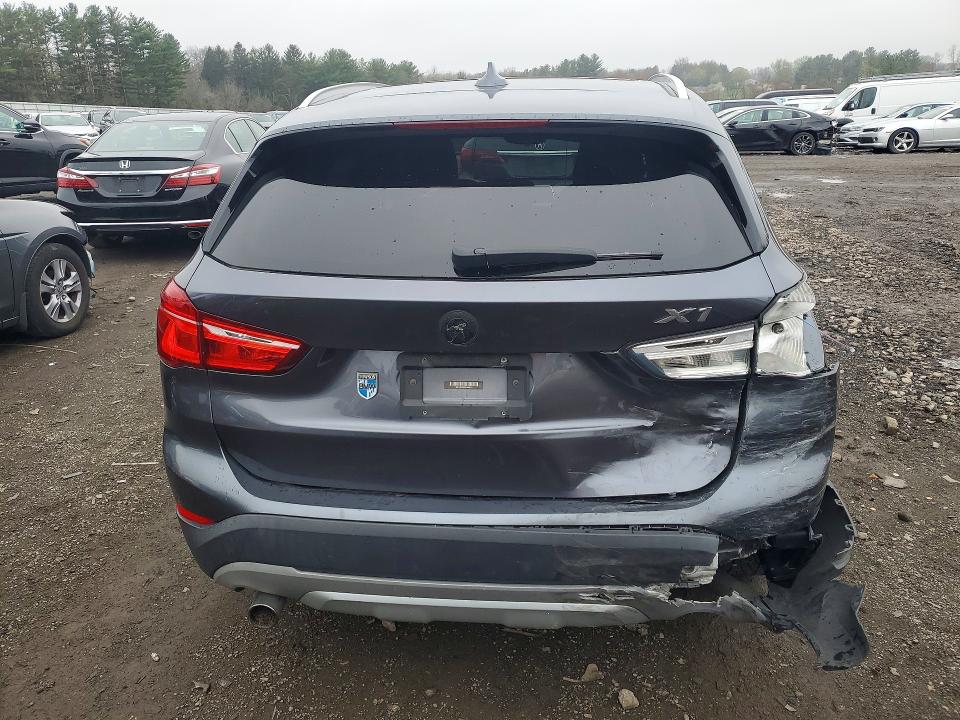 2017 BMW X1 VIN WBXHT3Z33H4A54010 COPART salvage auction — REAR END, Md - Cert Of Salvage > 75% Damage, sold $1,900 on 2026-07-20 (photo 6)