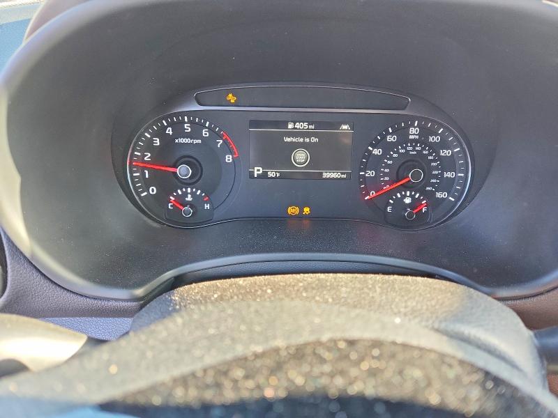 2020 Kia VIN KNDJ53AF3L7107386 COPART salvage auction — FRONT END, Ut - Salvage Certificate, sold $2,950 on 2026-07-07 (photo 9)