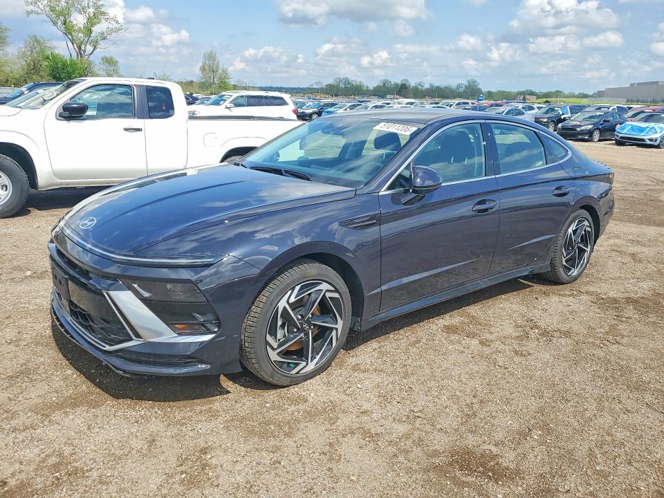2026 Hyundai Sonata VIN KMHL64JA2TA524934 COPART salvage auction — SIDE, Ia - Cert Of Title-Salvage Title, sold $9,700 on 2026-07-10 (photo 1)