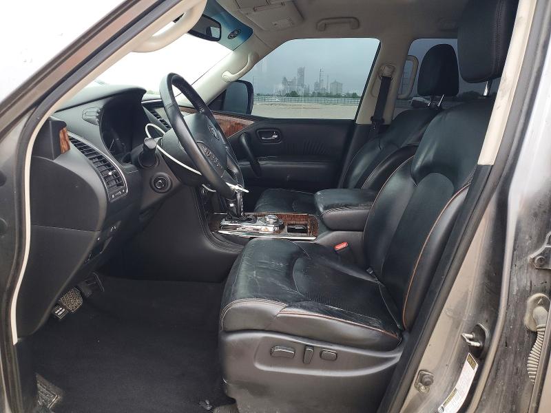 2017 Nissan Armada VIN JN8AY2NC6H9502700 COPART salvage auction — FRONT END, Tx - Salvage Vehicle Title, sold $1,050 on 2026-07-23 (photo 7)