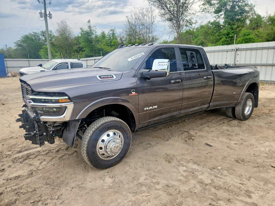 2026 Ram 3500 VIN 3C63RRRL8TG153060 COPART salvage auction — Side, FL - CERTIFICATE OF DESTRUCTION, sold $26,500 on 2026-06-12 (photo 1)