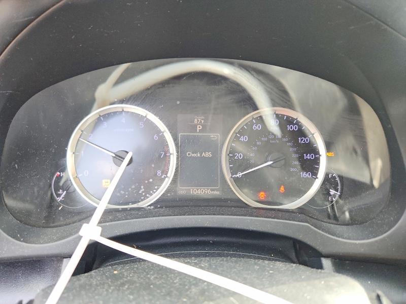 2014 Lexus Is VIN JTHBF1D25E5029589 COPART salvage auction — FRONT END, TX - SALVAGE VEHICLE TITLE (P), sold $3,500 on 2026-07-02 (photo 9)