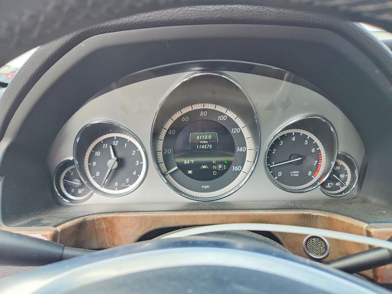 2013 Mercedes-benz E-klasse VIN WDDHF5KBXDA705214 COPART salvage auction — FRONT END, Tx - Salvage Vehicle Title, sold $2,400 on 2026-07-10 (photo 9)