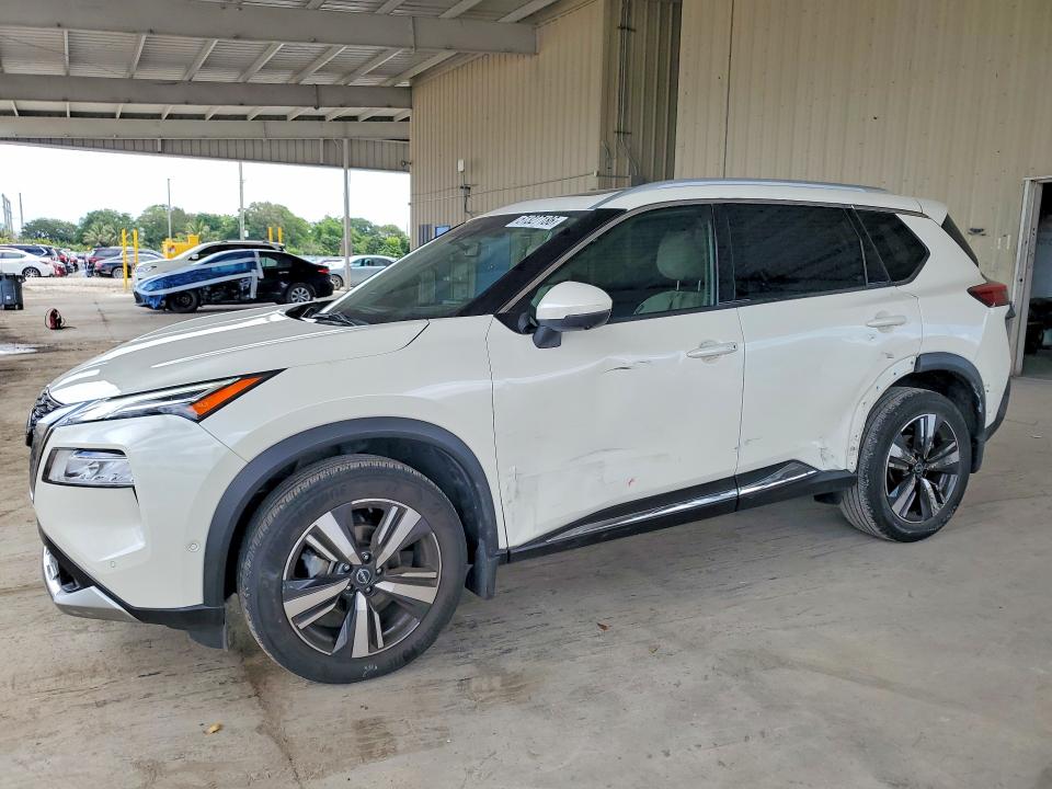 2023 Nissan Rogue VIN JN8BT3DC8PW104799 COPART salvage auction — SIDE, FL, sold $6,500 on 2026-07-15 (photo 1)