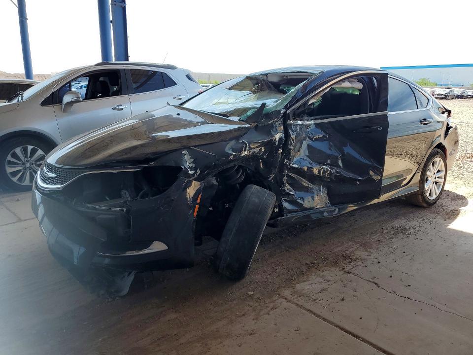 2015 Chrysler 200 VIN 1C3CCCAB7FN695082 COPART salvage auction — SIDE, AZ, sold $350 on 2026-07-21 (photo 1)