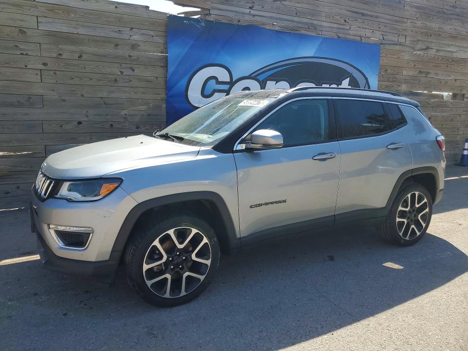 2021 Jeep Compass VIN 3C4NJDCB8MT602029 — COPART salvage auction photo