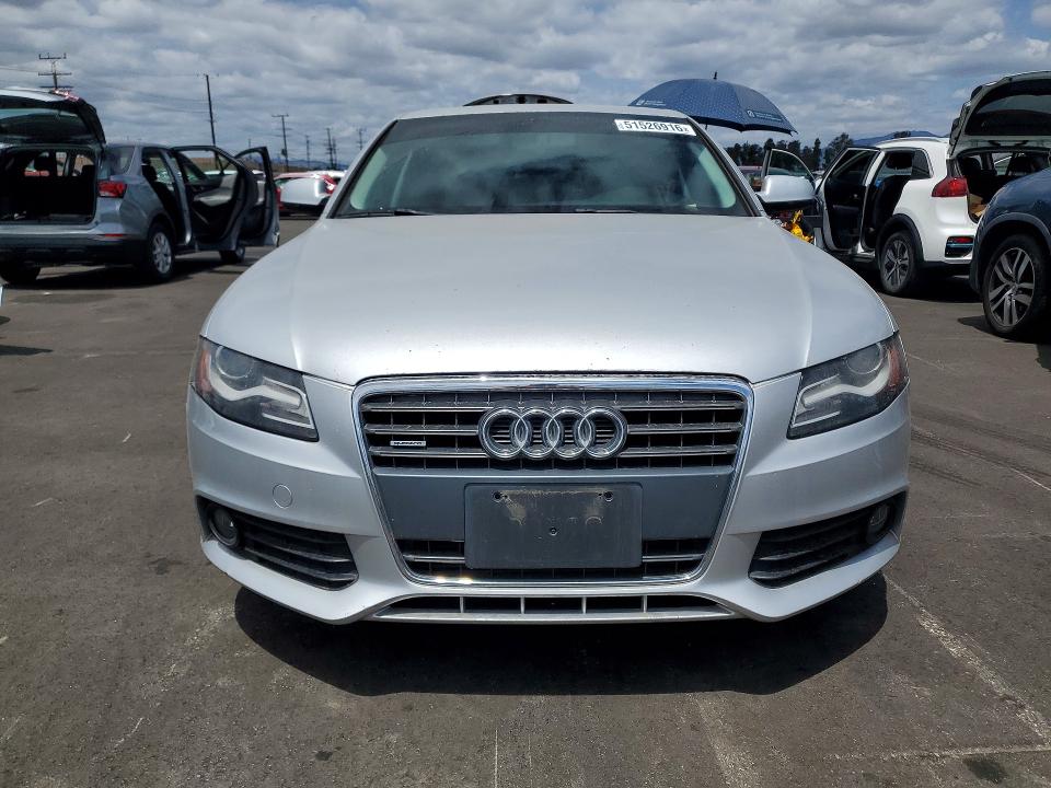 2011 Audi A4 VIN WAUFFAFL3BN052662 COPART salvage auction — MINOR DENT/SCRATCHES, CA - APP FOR DUP CLEAN OR AC, sold $225 on 2026-07-27 (photo 5)