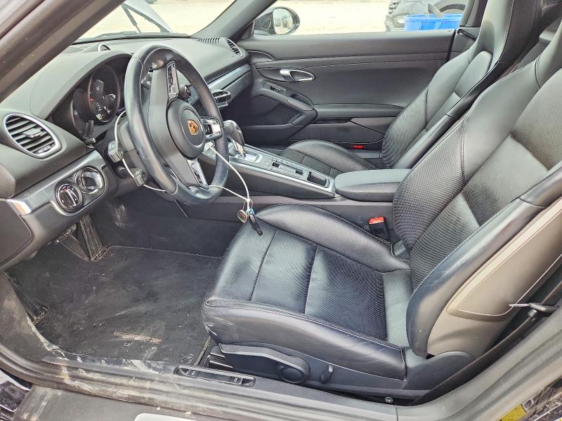 2023 Porsche Boxster VIN WP0CA2A88PS205137 COPART salvage auction — REAR END, Tx - Salvage Vehicle Title, sold $25,750 on 2026-08-20 (photo 7)