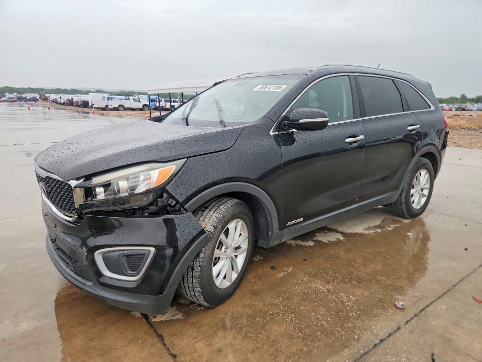 2016 Kia Sorento VIN 5XYPGDA54GG131660 COPART salvage auction — FRONT END, TX - CERTIFICATE OF TITLE, sold $250 on 2026-07-13 (photo 1)
