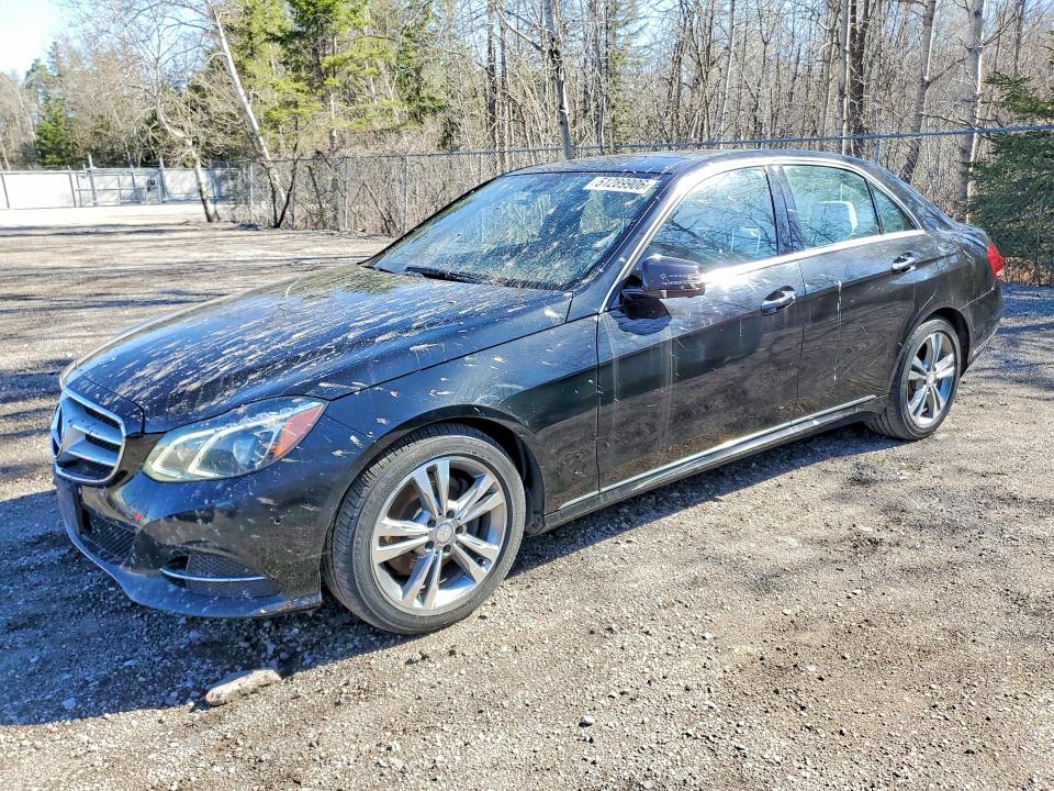 2014 Mercedes-benz E-klasse VIN WDDHF9HB0EB036431 COPART salvage auction — FRONT END, ON, sold $5,600 on 2026-08-11 (photo 1)