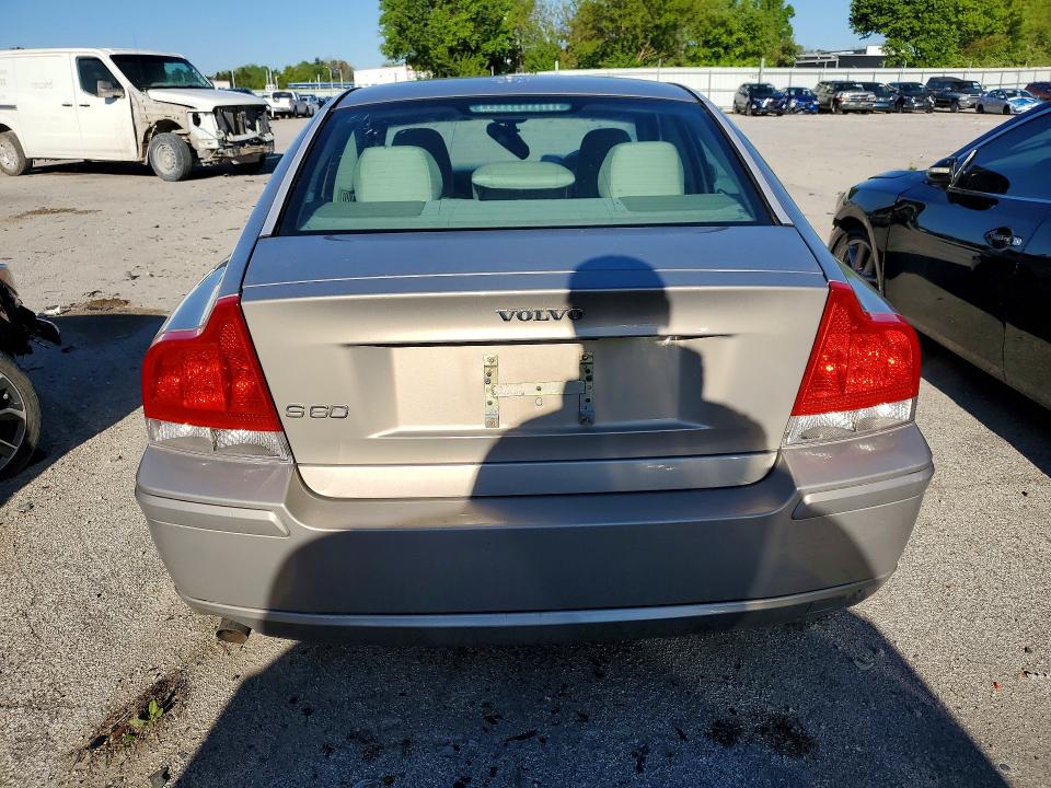 2005 Volvo S60 VIN YV1RS612052454033 COPART salvage auction — FRONT END, In - Certificate Of Title, sold $250 on 2026-07-07 (photo 6)