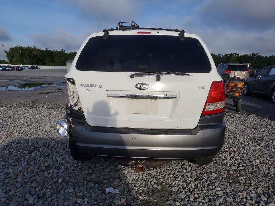 2006 Kia Sorento VIN KNDJD733565550748 COPART salvage auction — FRONT END, Fl - Certificate Of Destruction, sold $725 on 2026-07-13 (photo 6)