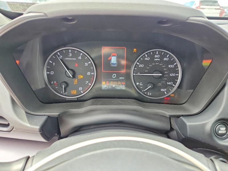2025 Subaru Impreza VIN JF1GUAFC8S8334359 COPART salvage auction — FRONT END, PA - CERTIFICATE OF SALVAGE, sold $5,100 on 2026-07-14 (photo 9)