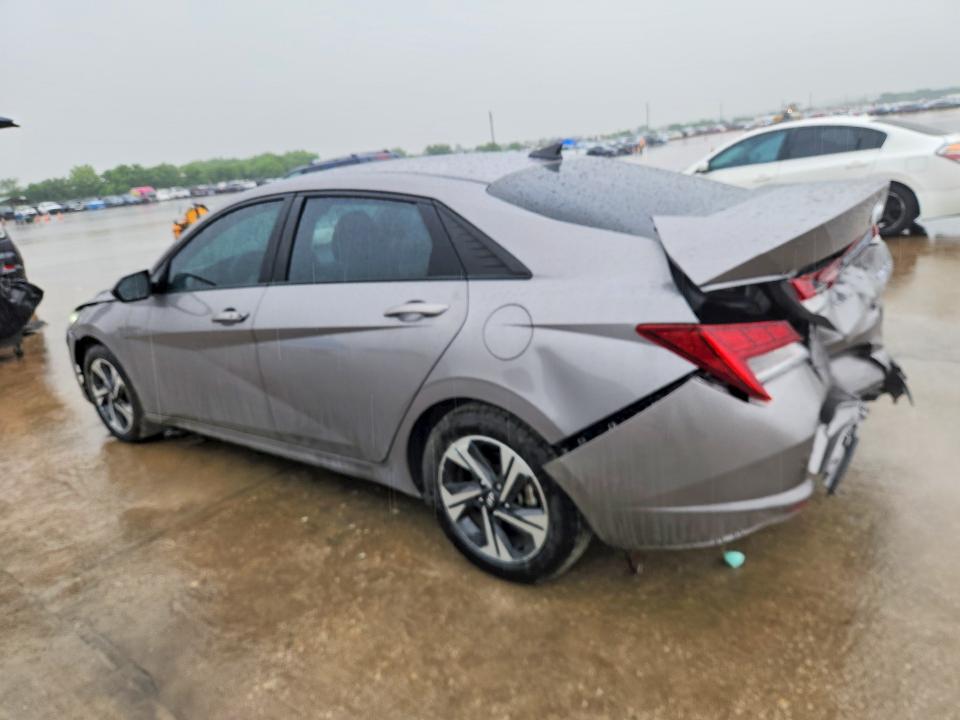 2022 Hyundai Elantra VIN KMHLM4AJ6NU028803 COPART salvage auction — FRONT END, Tx - Certificate Of Title, sold $3,450 on 2026-07-09 (photo 2)