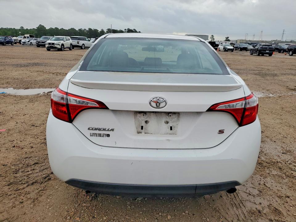 2016 Toyota Corolla VIN 5YFBURHE2GP430825 COPART salvage auction — SIDE, Tx - Salvage Vehicle Title, sold $2,400 on 2026-07-24 (photo 6)