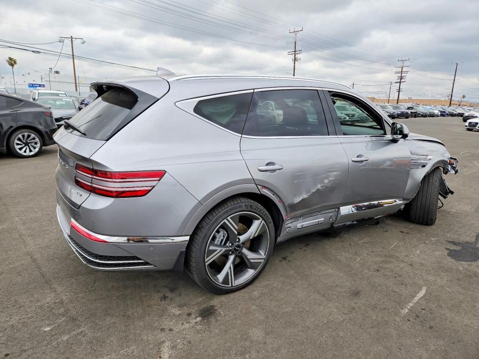 2025 Genesis Gv80 VIN KMUHEESC5SU234751 COPART salvage auction — FRONT END, CA - SALVAGE CERTIFICATE, sold $550 on 2026-07-27 (photo 3)