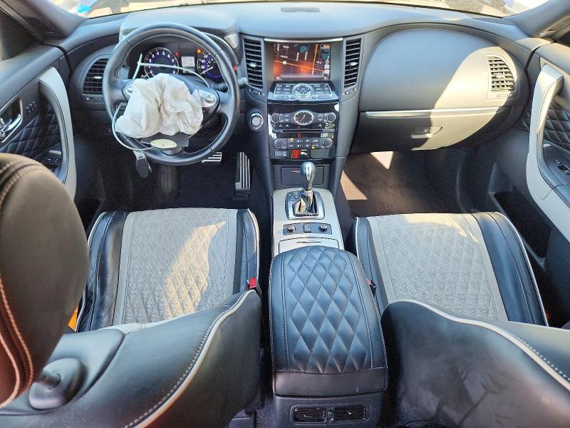 2017 Infiniti Qx70 VIN JN8CS1MU7HM140761 COPART salvage auction — FRONT END, Fl - Cert Of Title Slvg Rebuildable, sold $625 on 2026-07-08 (photo 8)