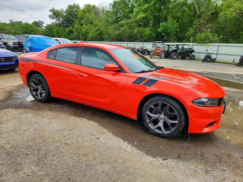 2019 Dodge Charger VIN 2C3CDXBG7KH760529 COPART salvage auction — INTERIOR BURN, La - Cert Of Title-Salvage, sold $2,950 on 2026-07-02 (photo 4)
