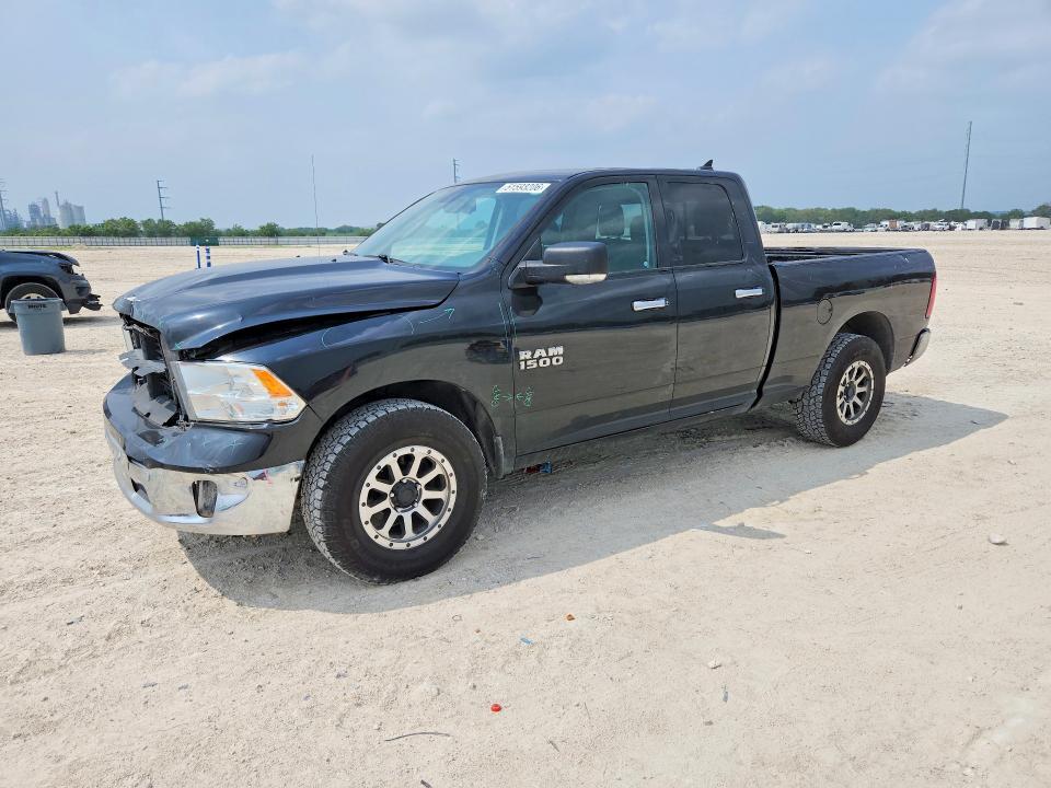 2018 Ram 1500 VIN 1C6RR7GG8JS218550 COPART salvage auction — FRONT END, Tx - Salvage Vehicle Title, sold $3,100 on 2026-07-02 (photo 1)