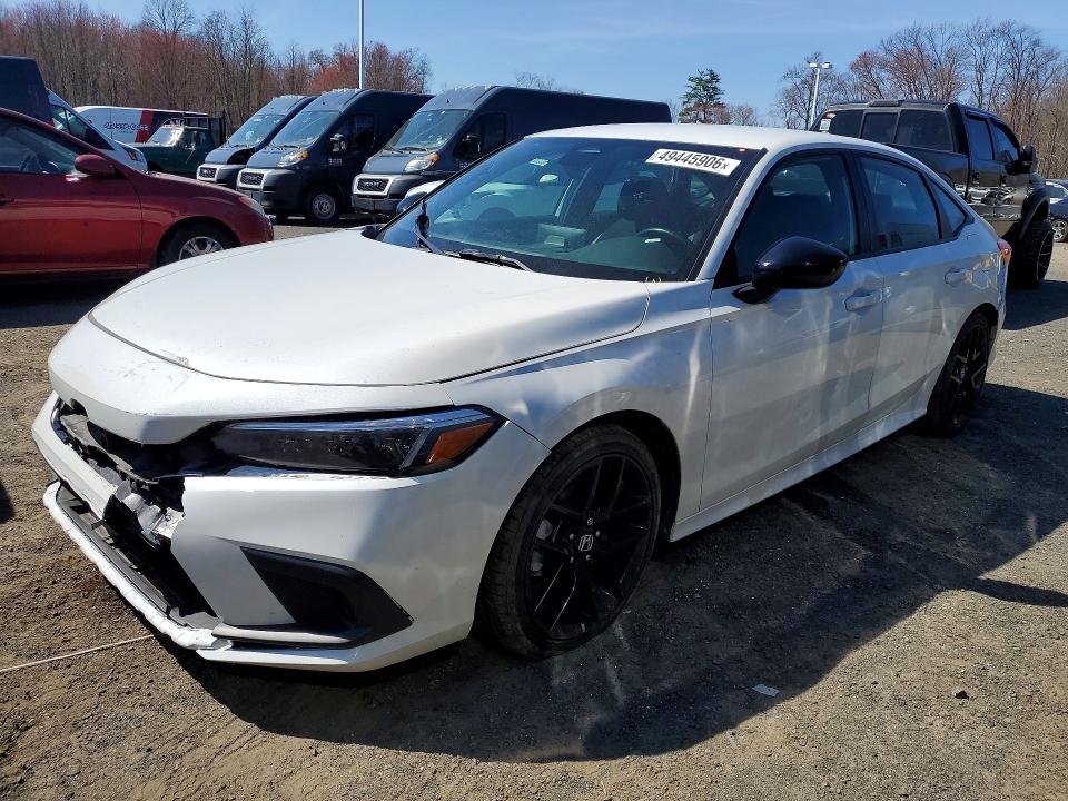 2024 Honda Civic VIN 2HGFE2F54RH588876 COPART salvage auction — FRONT END, Ma - Certificate Of Title (P), sold $14,200 on 2026-07-30 (photo 1)