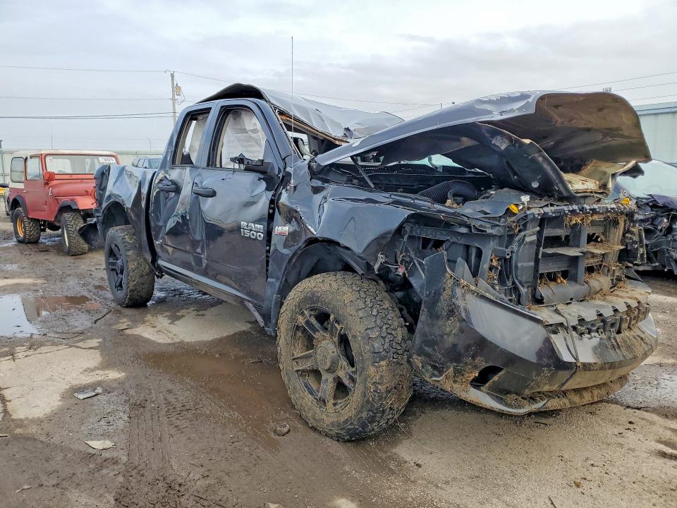 2016 Ram 1500 VIN 1C6RR7FT0GS224768 COPART salvage auction — FRONT END, IN, sold $925 on 2026-08-03 (photo 4)