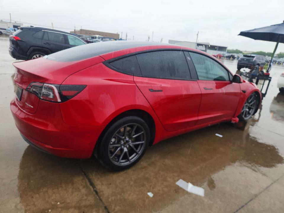 2023 Tesla VIN 5YJ3E1EB0PF675289 COPART salvage auction — FRONT END, Tx - Certificate Of Title, sold $13,800 on 2026-07-06 (photo 3)