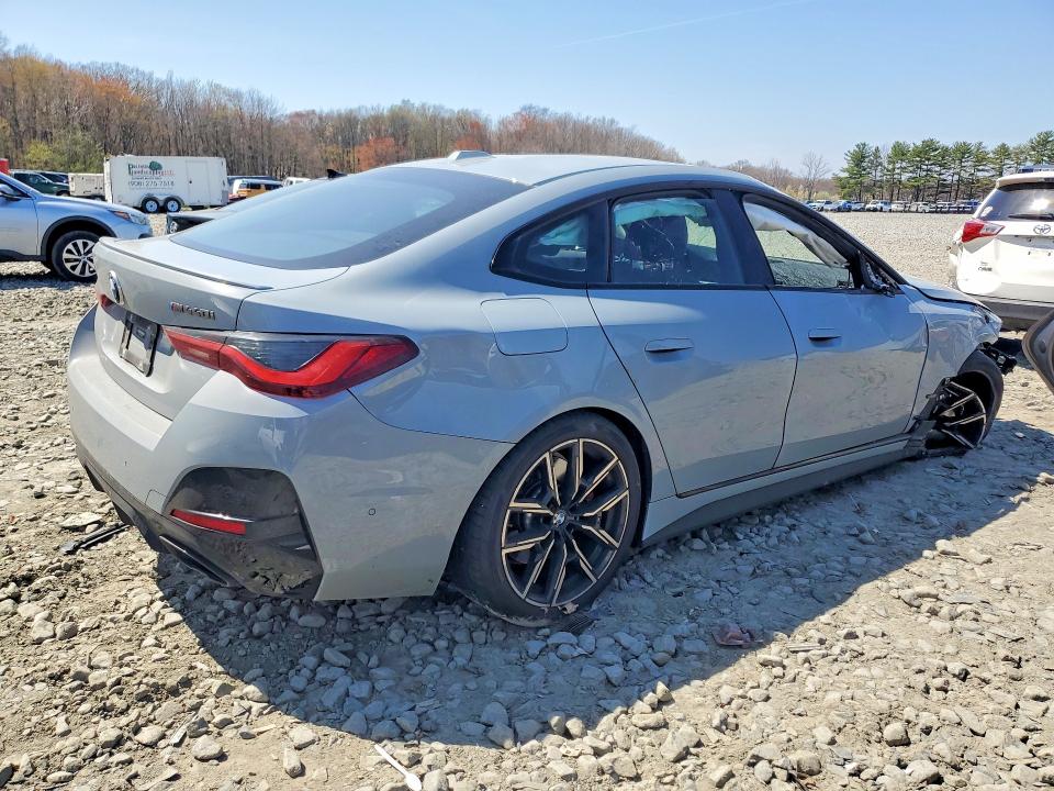 2022 BMW M4 VIN WBA13AW09NFM22634 COPART salvage auction — FRONT END, Nj - Cert Of Title-Salvage, sold $7,500 on 2026-07-20 (photo 3)